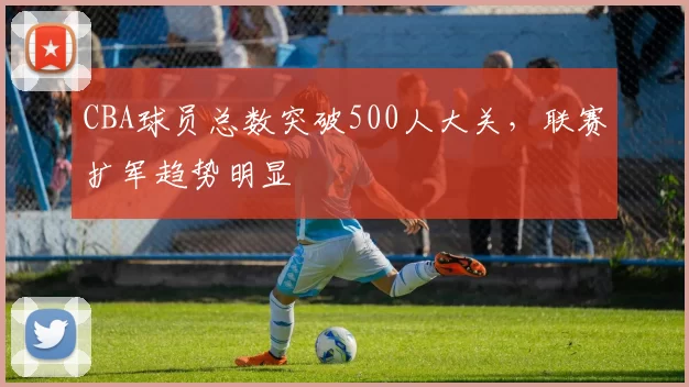 CBA球员总数突破500人大关，联赛扩军趋势明显